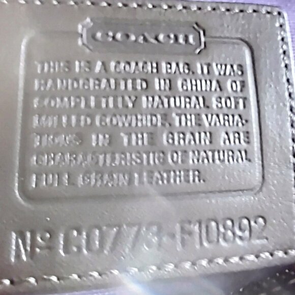 Coach ChelseaY2K Brown Leather Shoulder Tote Bag - Picture 5 of 6